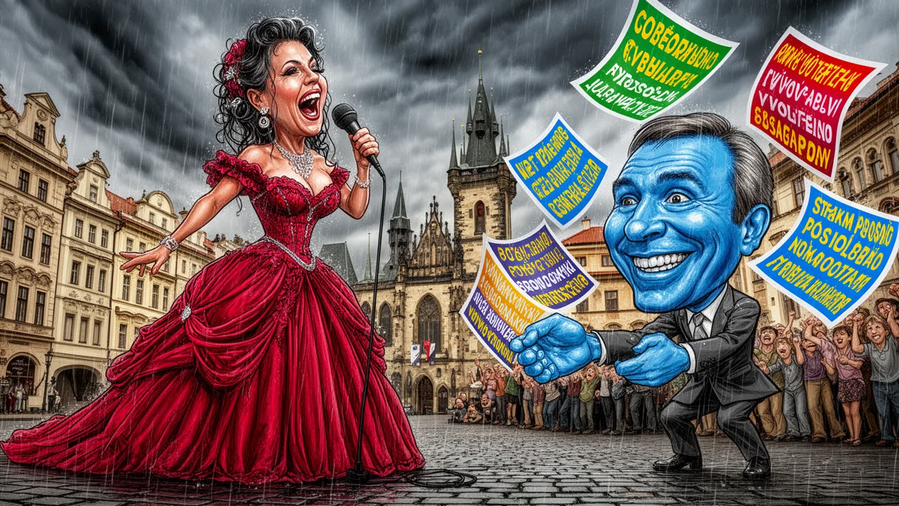 Cover art: Slavná Carmen vymění operní árie za drsnou politiku