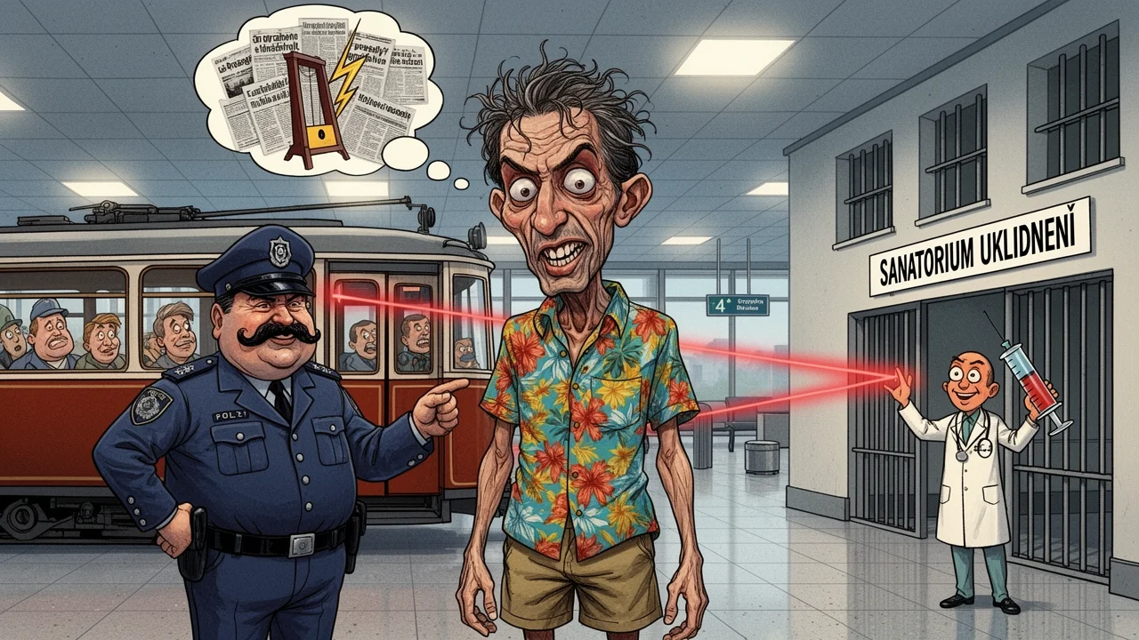 Cover art: Z Argentiny rovnou do blázince za státní peníze