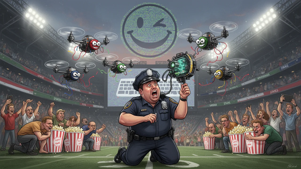 Cover art: Drony za miliony teď radši fandí Íránu