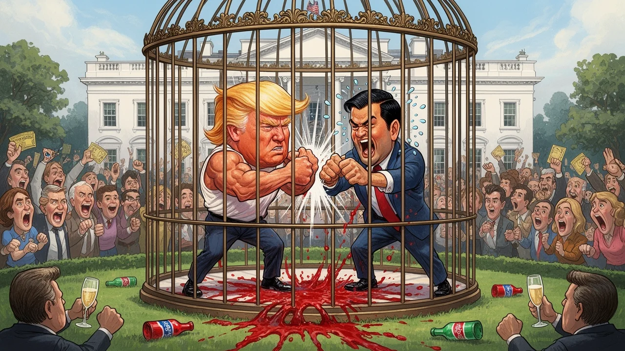 Cover art: Pěsti v kleci místo dortu k narozeninám