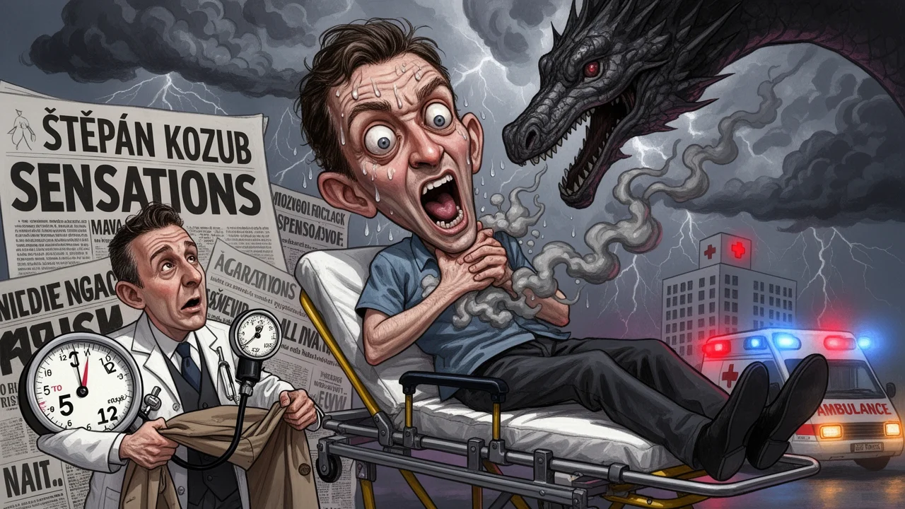 Cover art: Jak slavný komik málem dohrál divadlo života