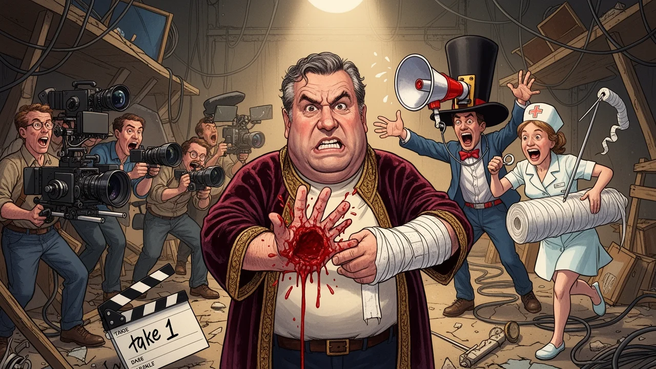 Cover art: První krev prolita hned na počátku natáčení