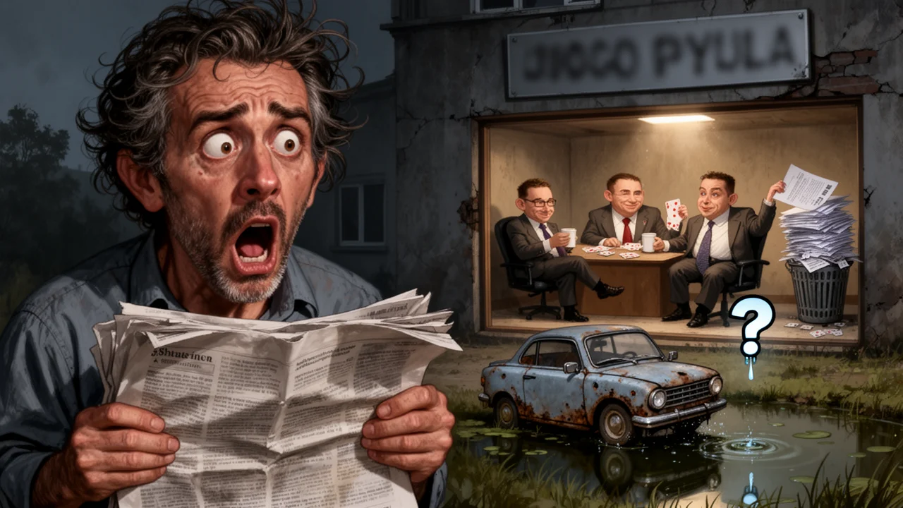 Cover art: Skandál u rybníka a nejasný konec syna