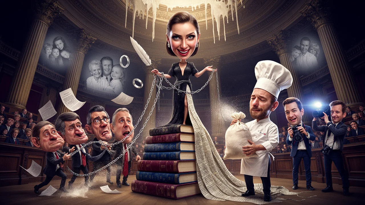 Cover art: Paragrafy na rozchod psala všem, pak je sama použila