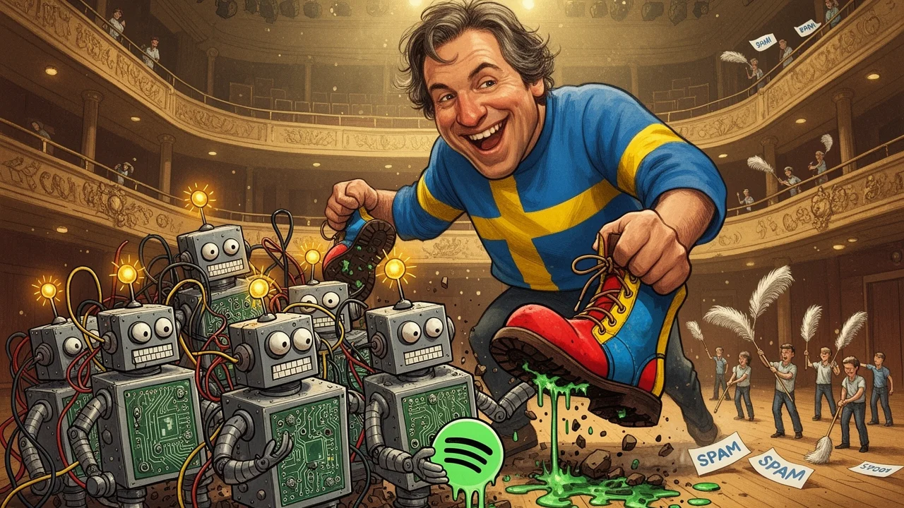 Cover art: Konec robota co skládal hitparády bez duše