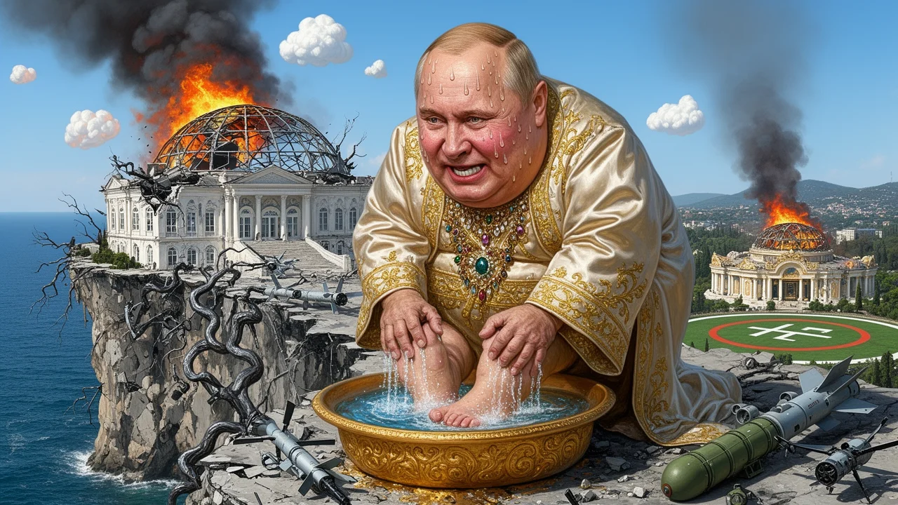 Cover art: Miliardový palác u moře zůstal úplně bez ochrany