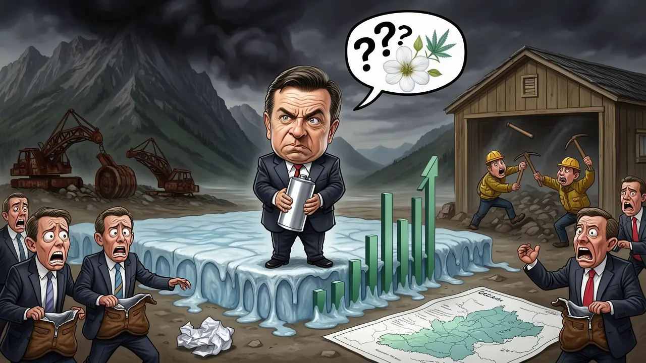 Cover art: Zlatá horečka na Cínovci zamrzla