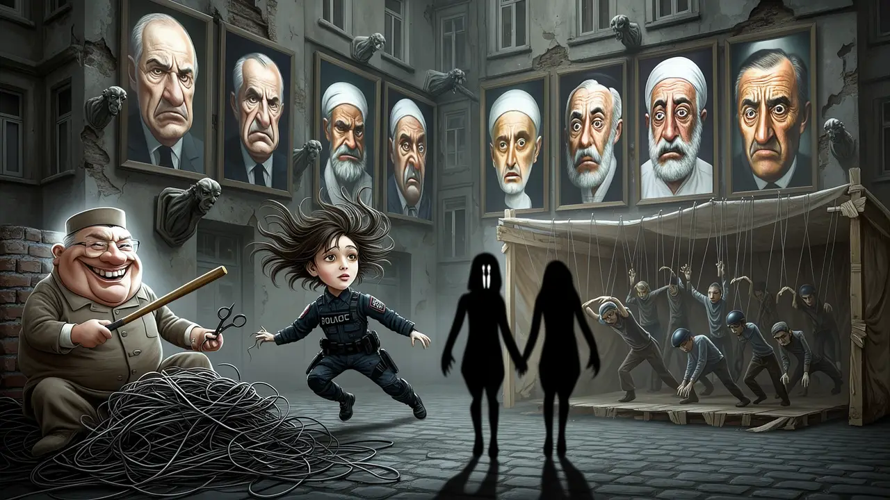 Cover art: Země, kde i zdi mají velké uši