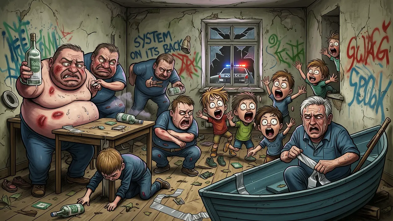 Cover art: Divoký západ v Žatci aneb když děti vládnou dospělým