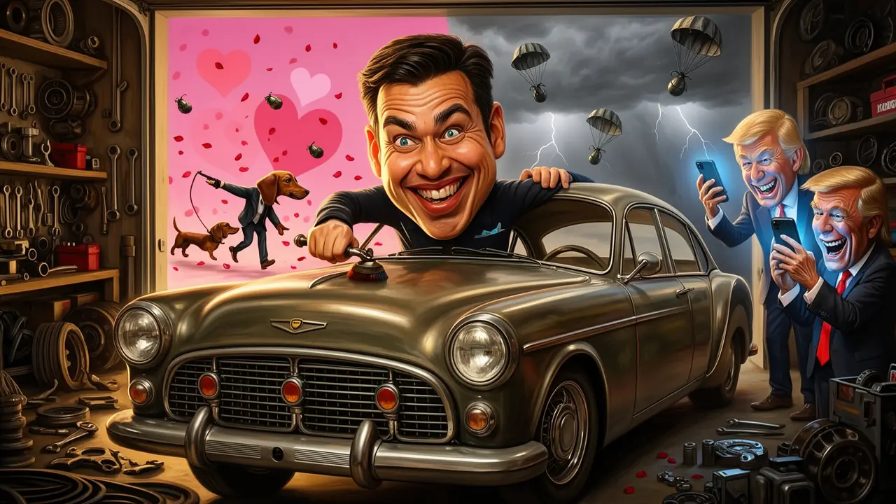 Cover art: Když se romantika míchá s benzínem a historií