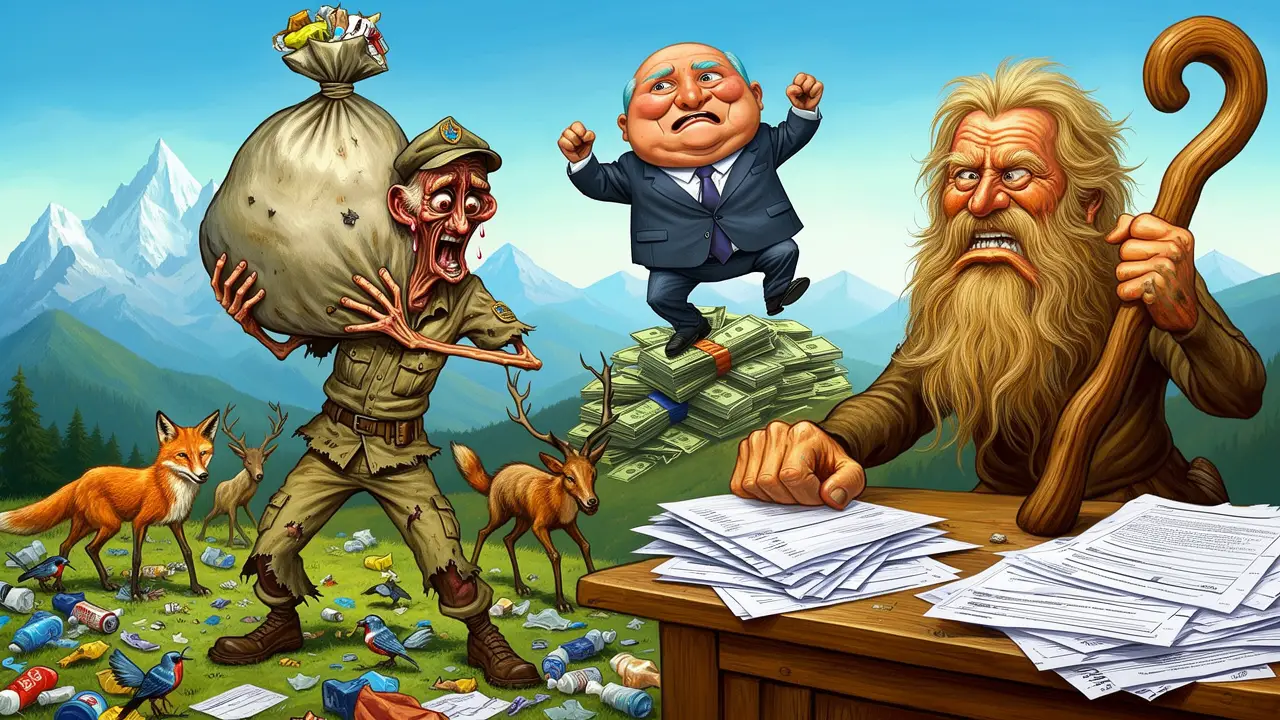 Cover art: Krkonoše drží dietu a kasa je prázdná