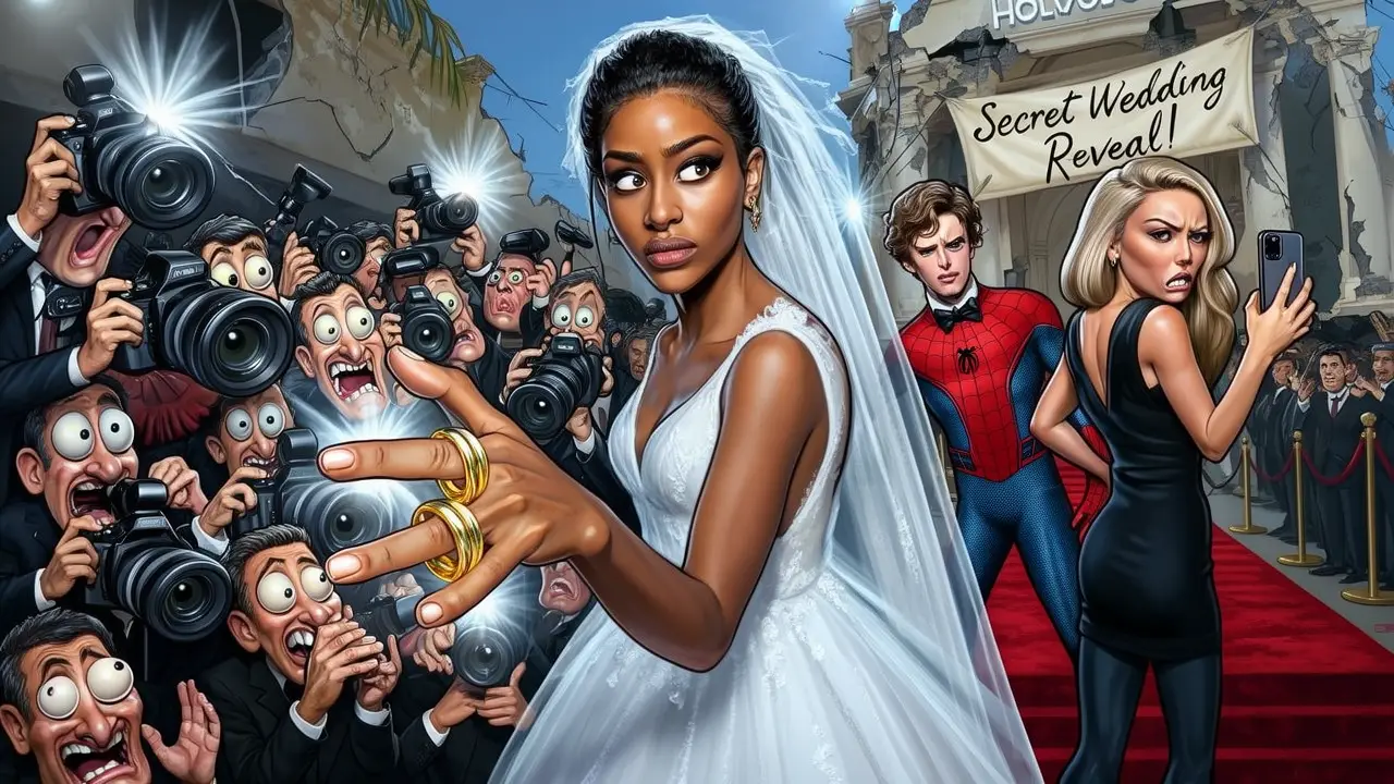 Cover art: Tajná svatba, kterou pavoučí muž ukázal celému světu