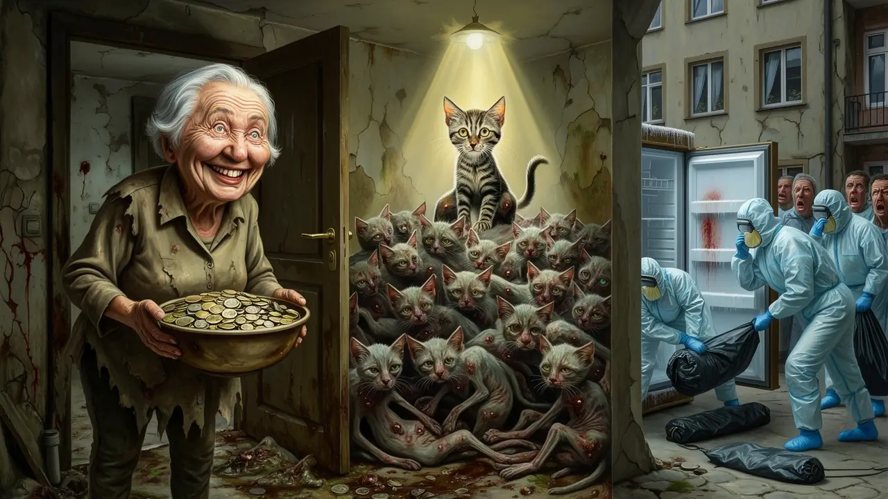 Cover art: Zvířecí peklo v bytě a plný mrazák smrti