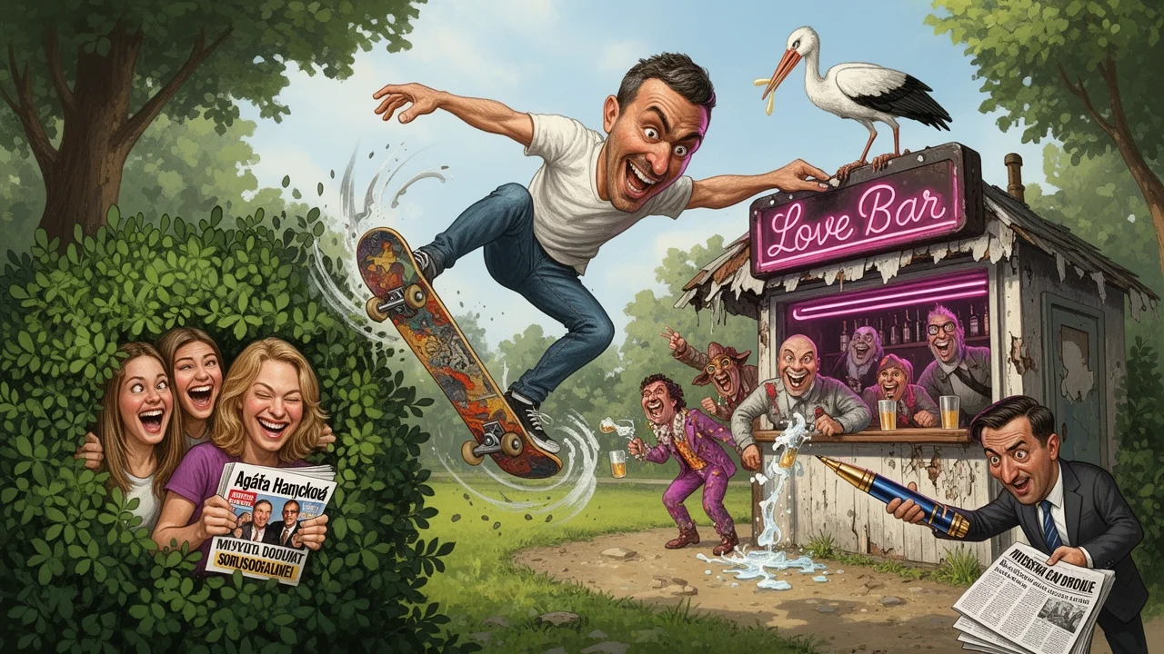 Cover art: Z křoví a skejtu rovnou na titulní strany