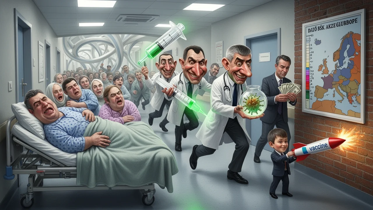 Cover art: Bílé pláště v utajení tvoří nemocniční hru