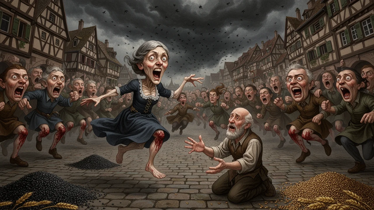 Cover art: Rozbité kosti a těla uvězněná v pekelném tanci smrti