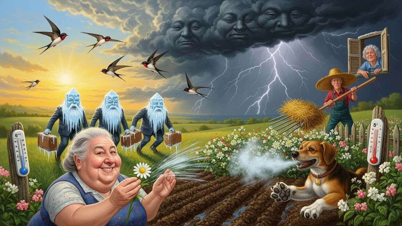 Cover art: Svatý Bonifác mráz odnáší a víkend voní bouřkou