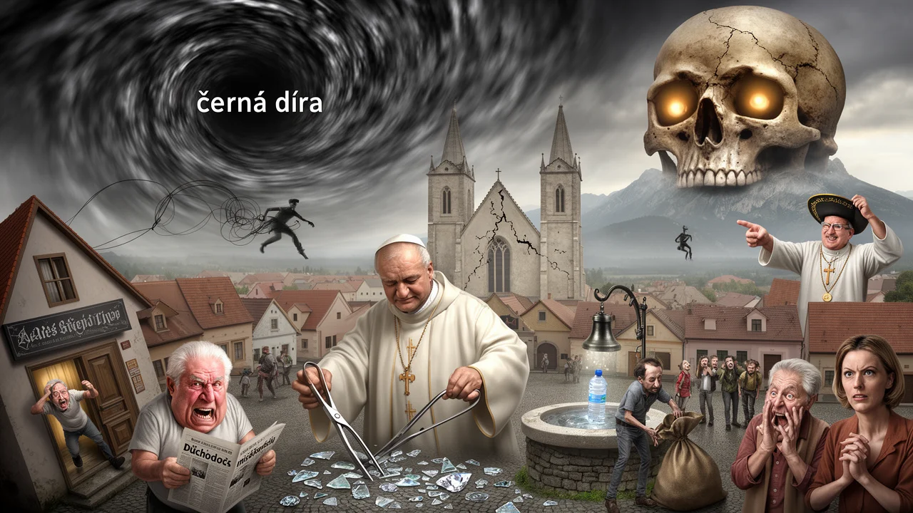Cover art: Absurdní krádež v kostele sjednotila celé město
