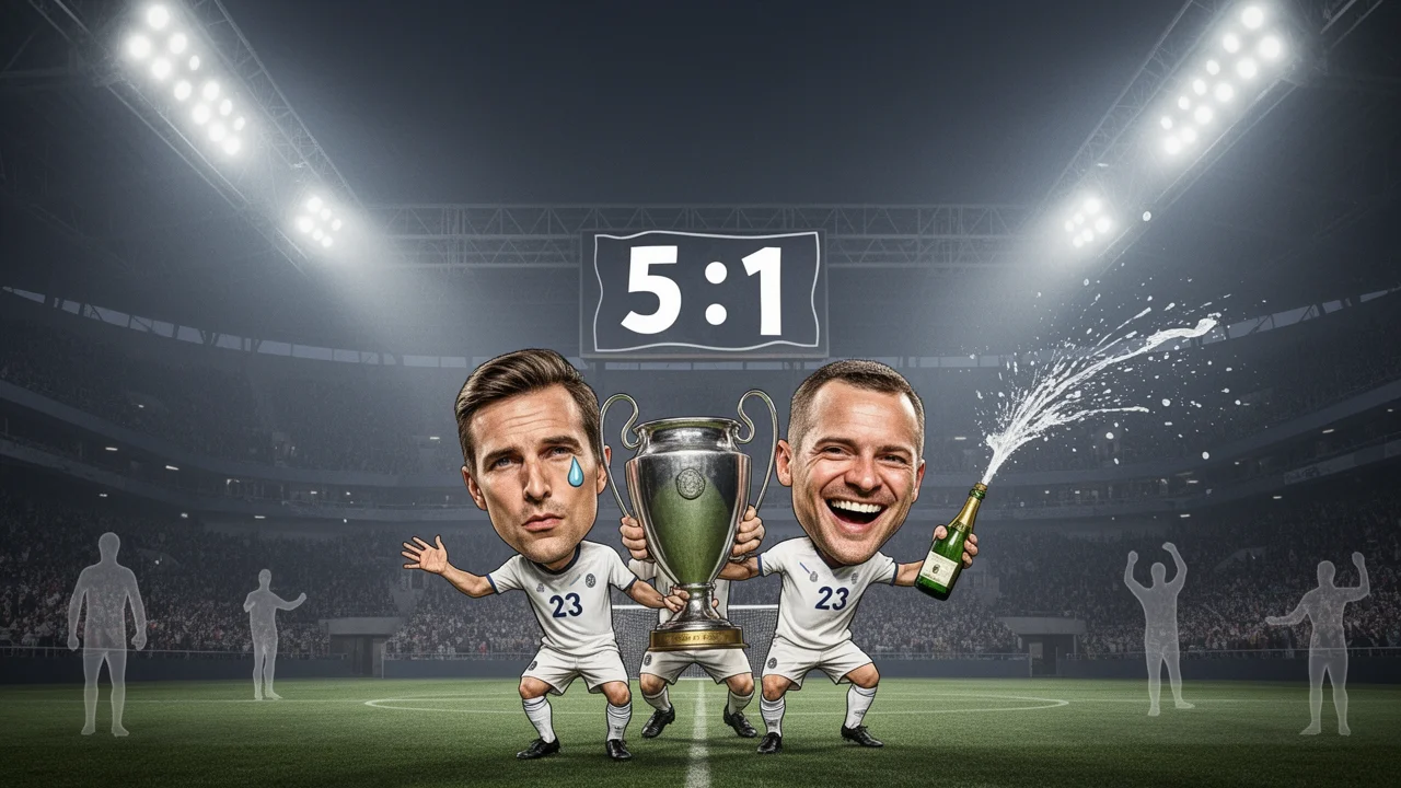 Cover art: Slzy a prázdno po nejdivnějším triumfu všech dob
