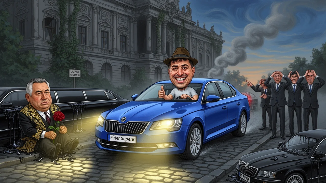 Cover art: Obyčejná škodovka proti nabubřelým limuzínám