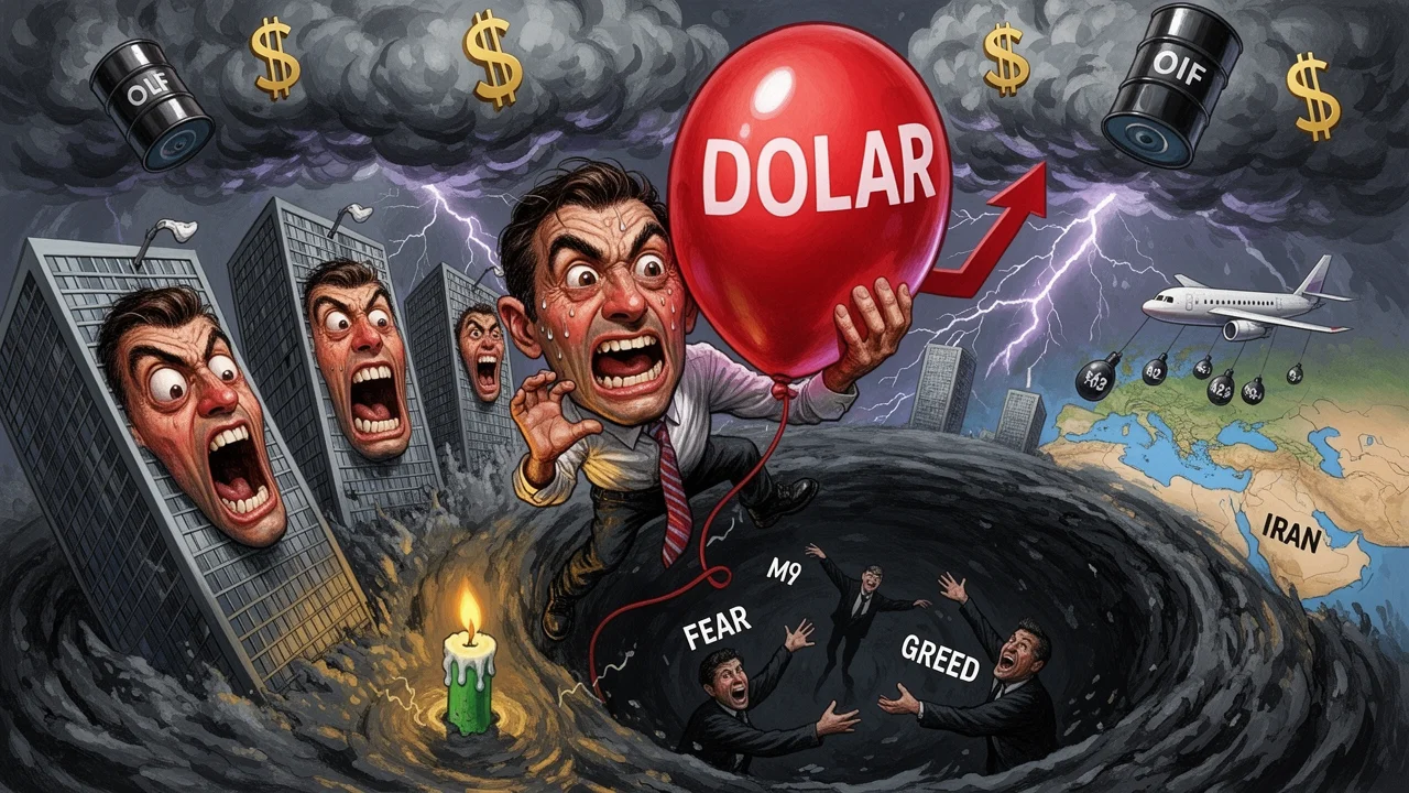 Cover art: Když ropa hoří a index strachu padá na dvacet dva