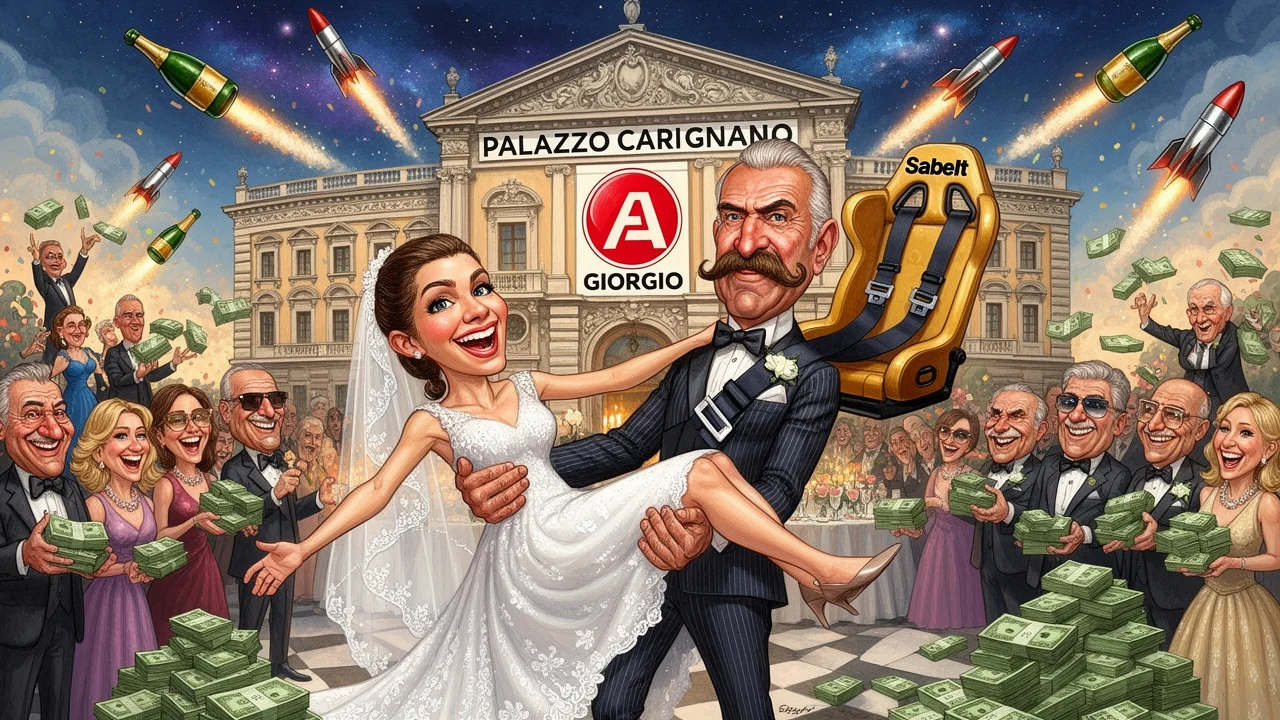 Cover art: Svatba po čtvrt století a pásy pro Formule jedna