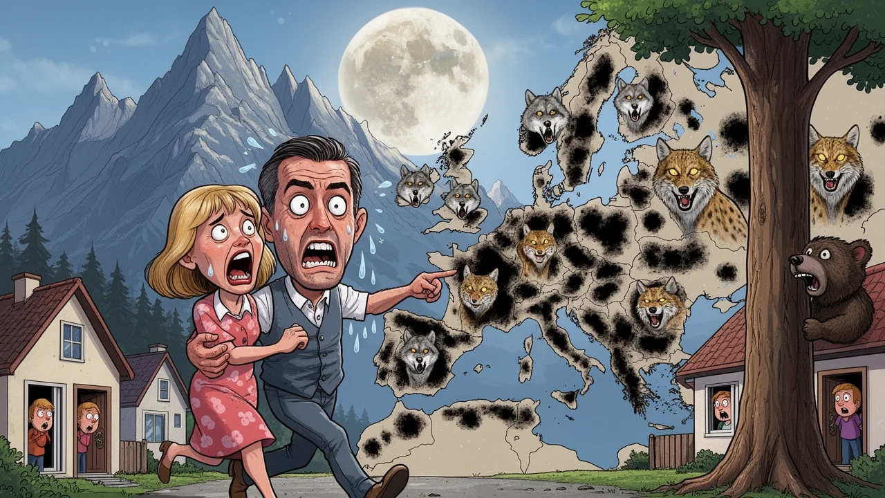 Cover art: Divoká šelma za domem aneb jak Jan nikam nejel