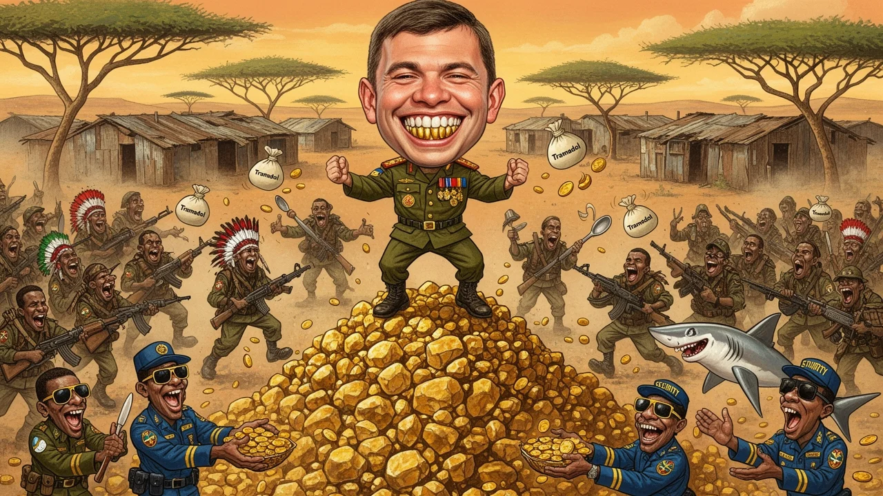 Cover art: Jak africký kokain chudých financuje ruské žoldáky