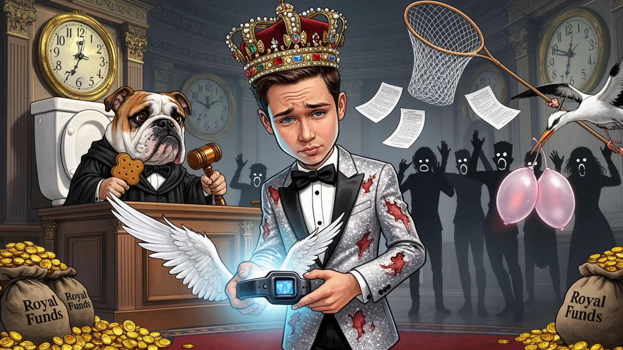 Cover art: Náramek místo trůnu pro královského syna