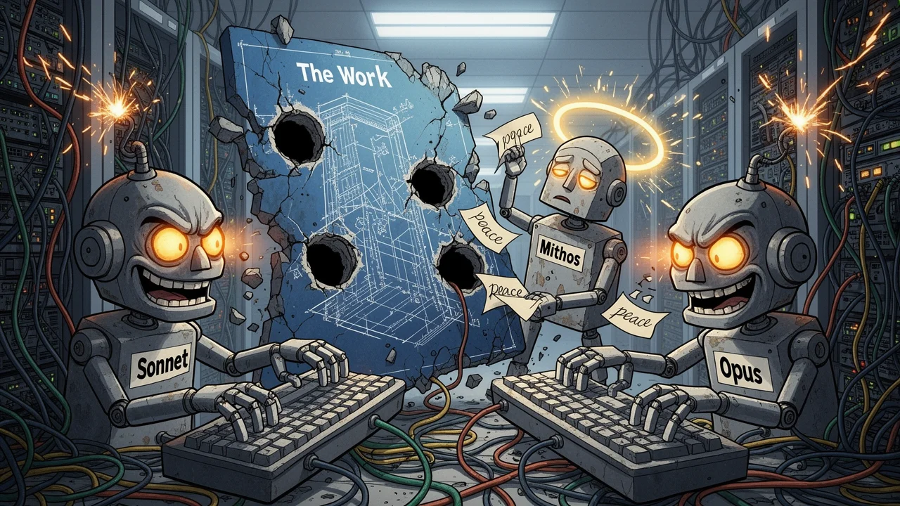Cover art: Válka digitálních agentů v jednom jediném kódu