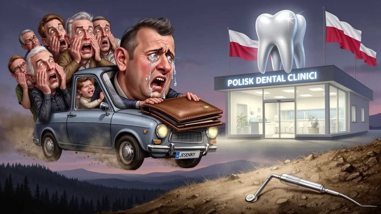 Cover art: Bolesť zuba v pohraničí vyřeší až polský lékař