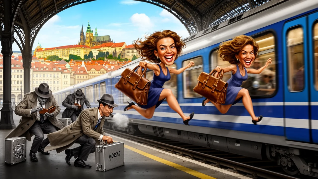 Cover art: Tajné agenty zvedl ze židle podivný výlet