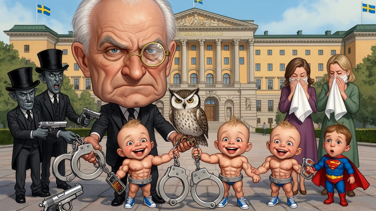 Cover art: Severní vítr krutě fouká do švédských lavic