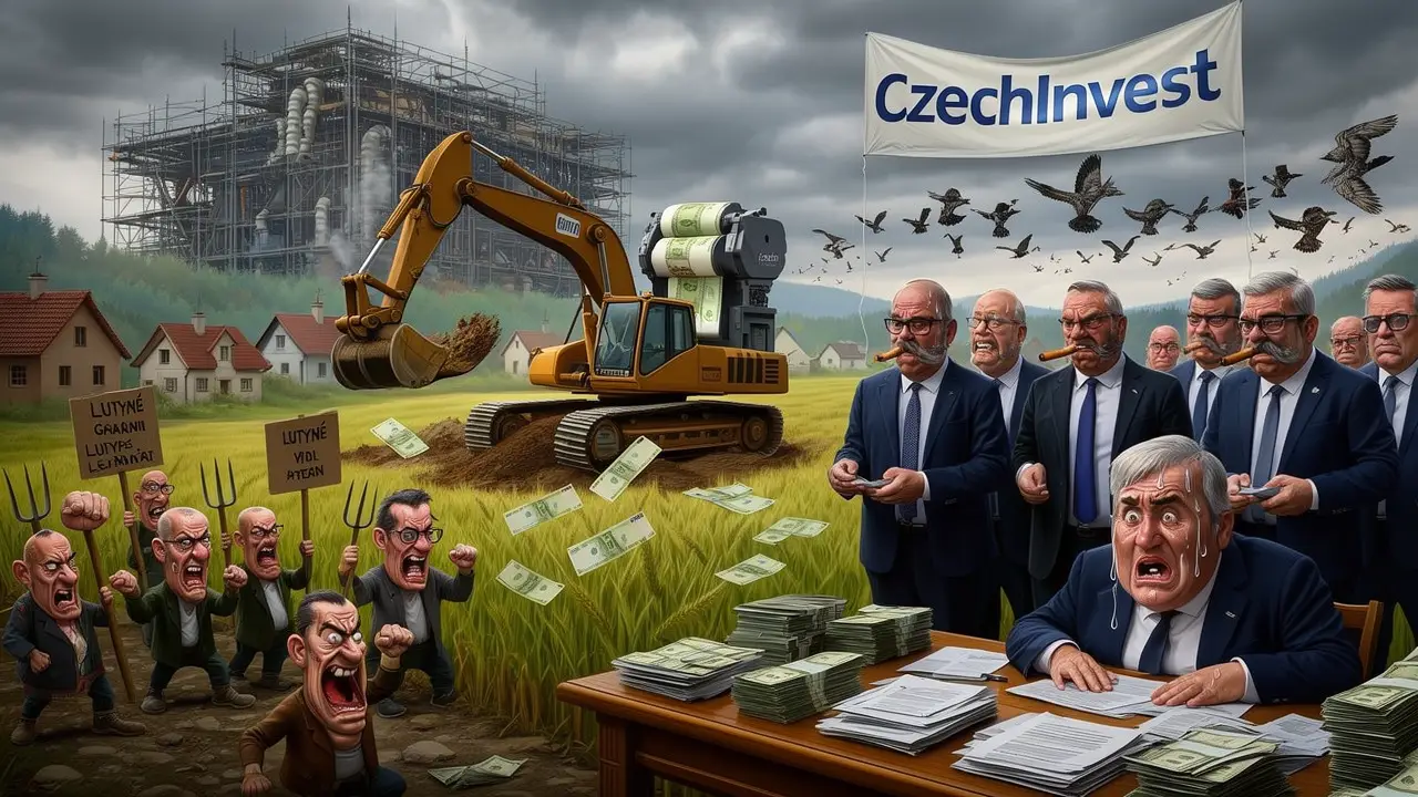 Cover art: Baterky v blátě a miliony v luftu