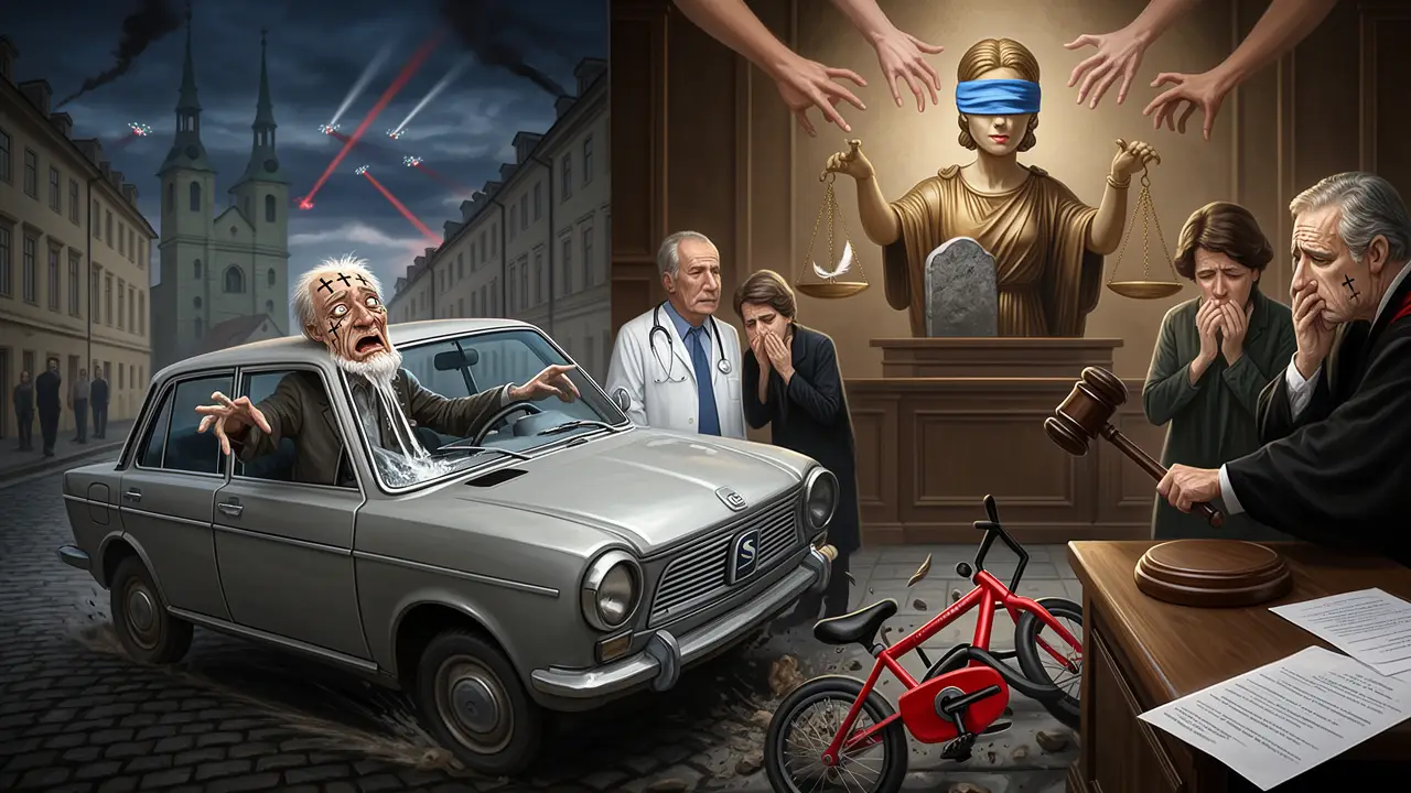 Cover art: Smrt na chodníku a čisté svědomí
