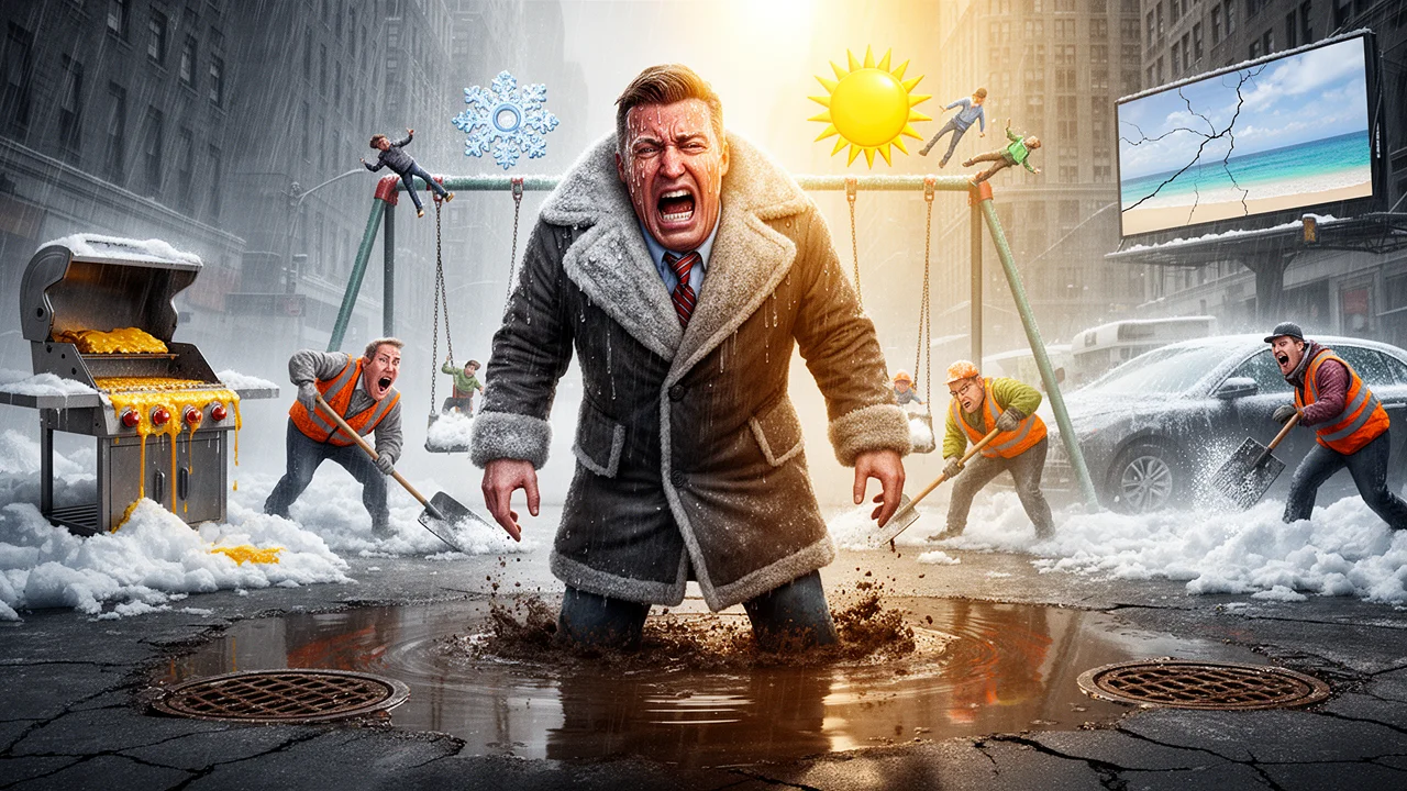 Cover art: Zablácené boty, letní klam a ledový vítr ze severu
