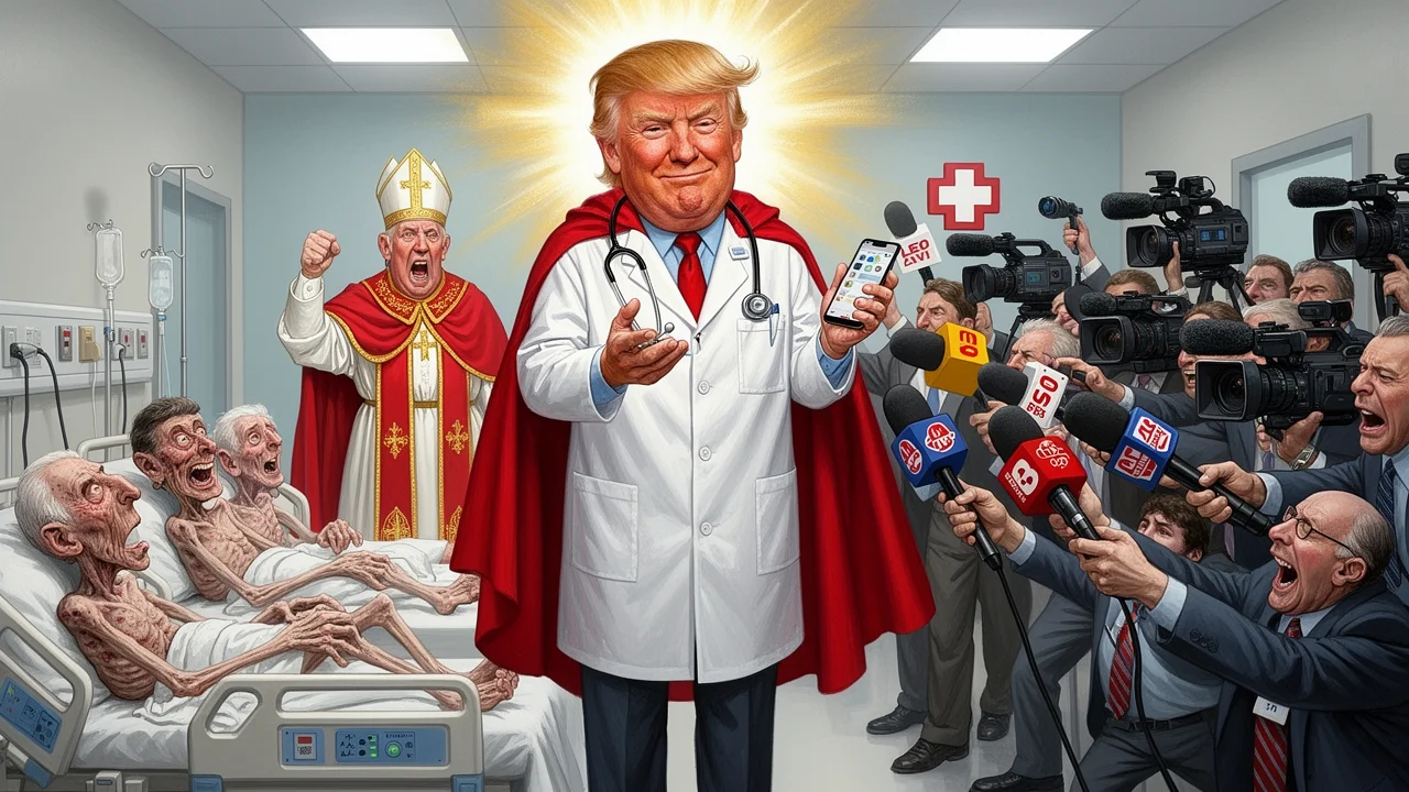 Cover art: Svatý prezident se změnil v doktora přes noc
