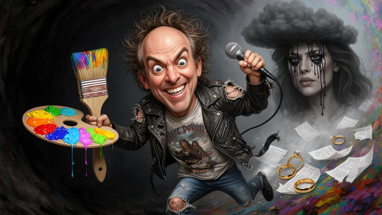 Cover art: Rockerův slavný útěk k záchrannému andělovi