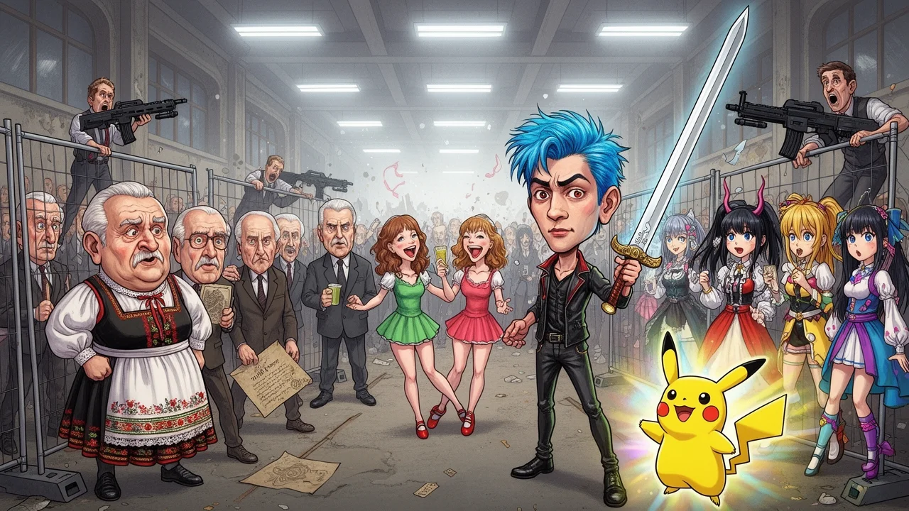 Cover art: Historické křivdy a barevný cosplay na jedné adrese