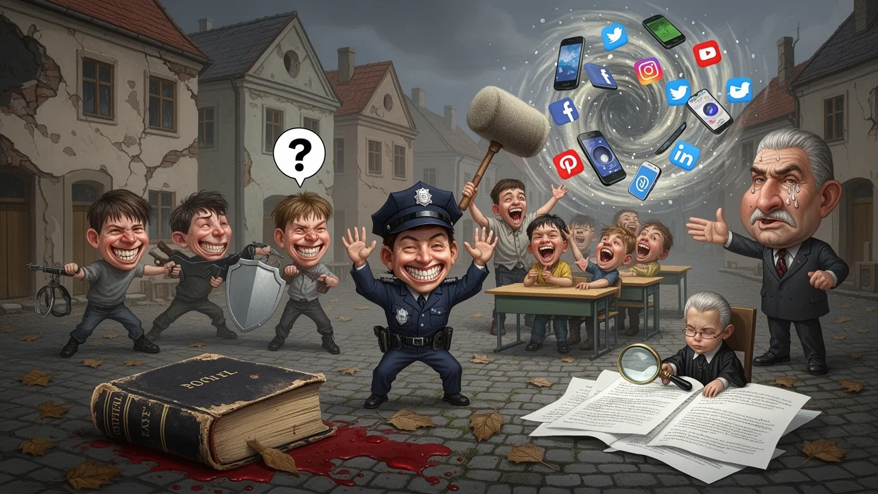 Cover art: Zákony pro malé rváče, z kterých mrazí v zádech