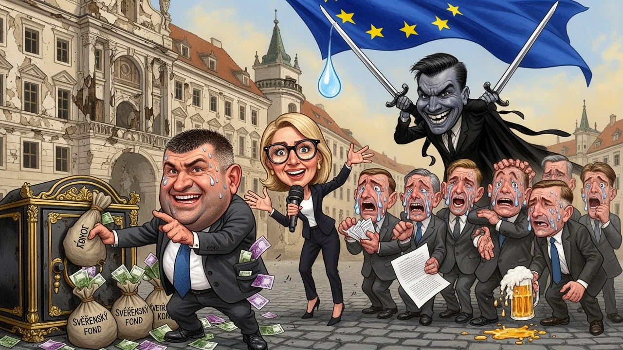 Cover art: Evropští žalobci píší, peníze dál tiše mizí