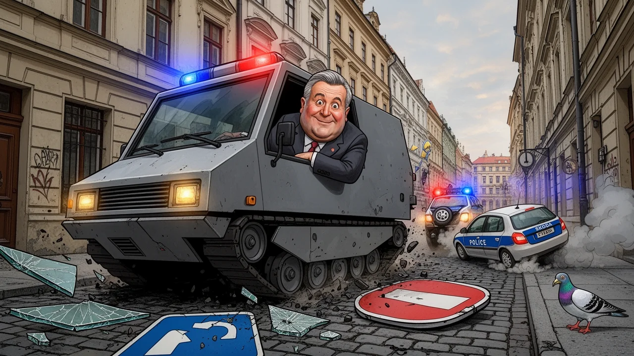 Cover art: Všichni uhněte z cesty, jede velký pán
