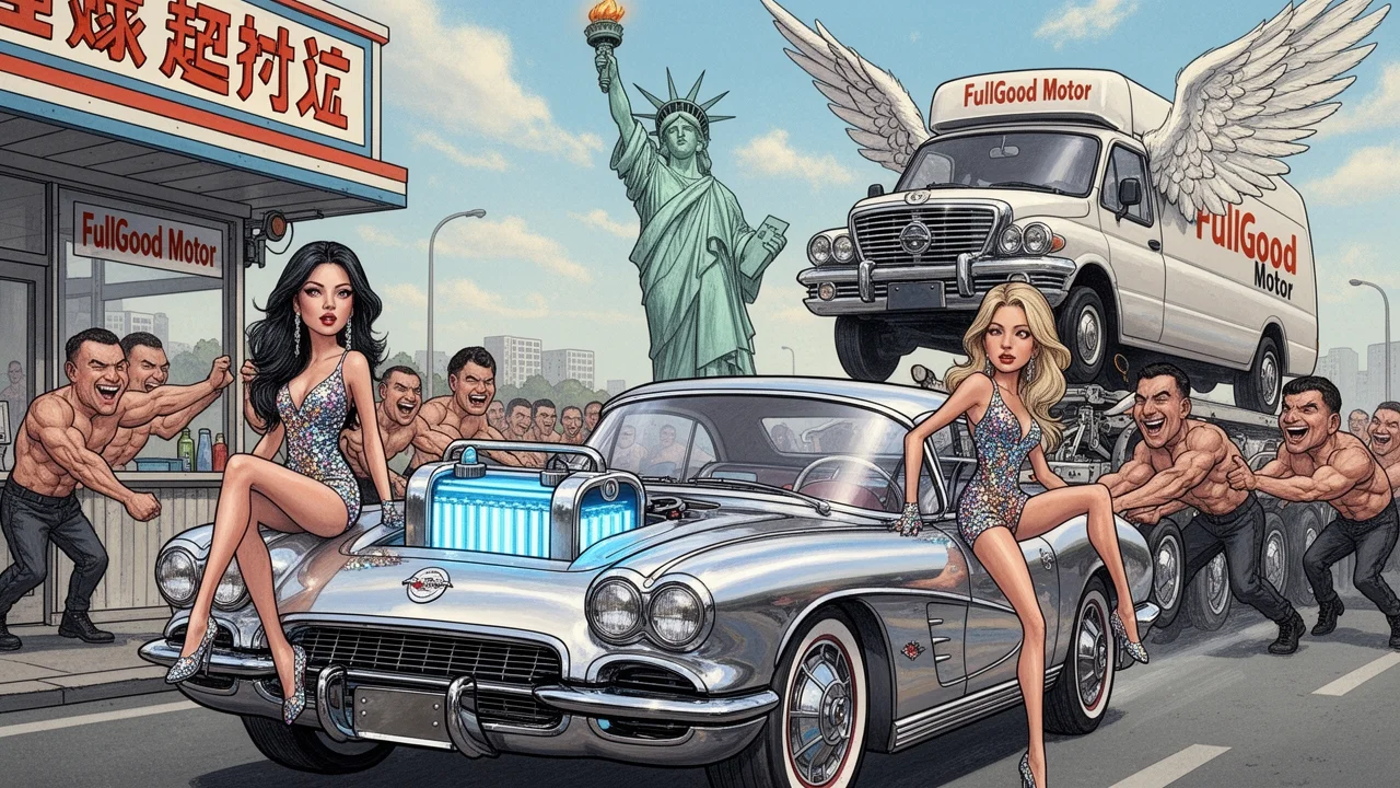 Cover art: Čínský sen na čtyřech kolech útočí přímo na Ameriku