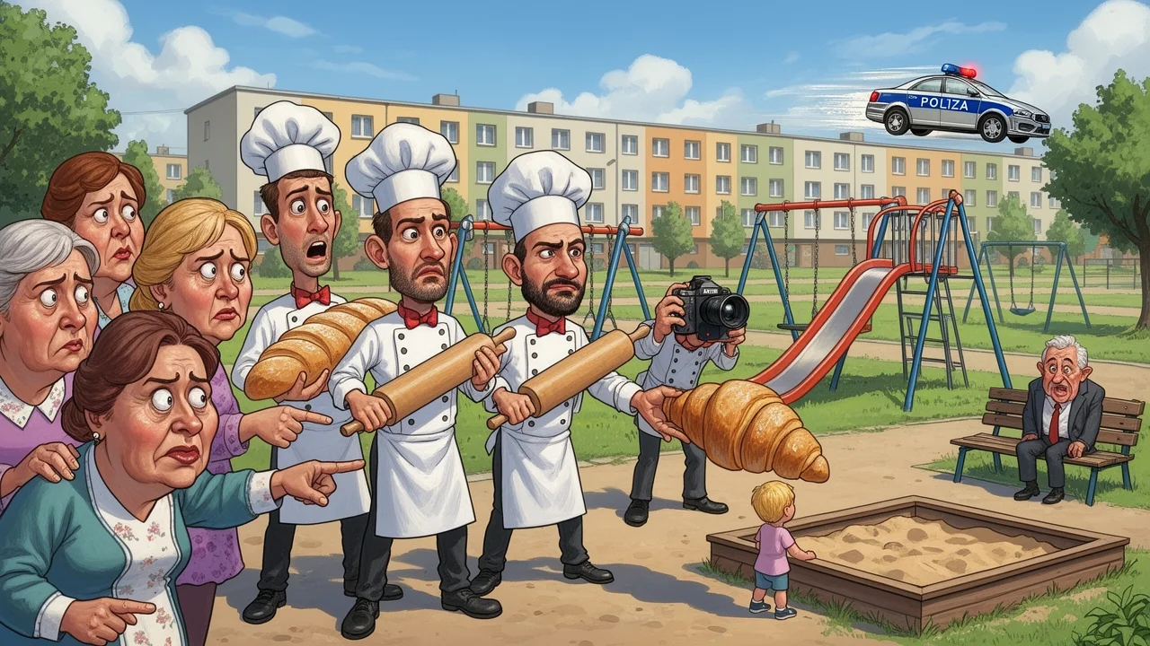 Cover art: Školení pro pekaře z dovozu na českém pískovišti