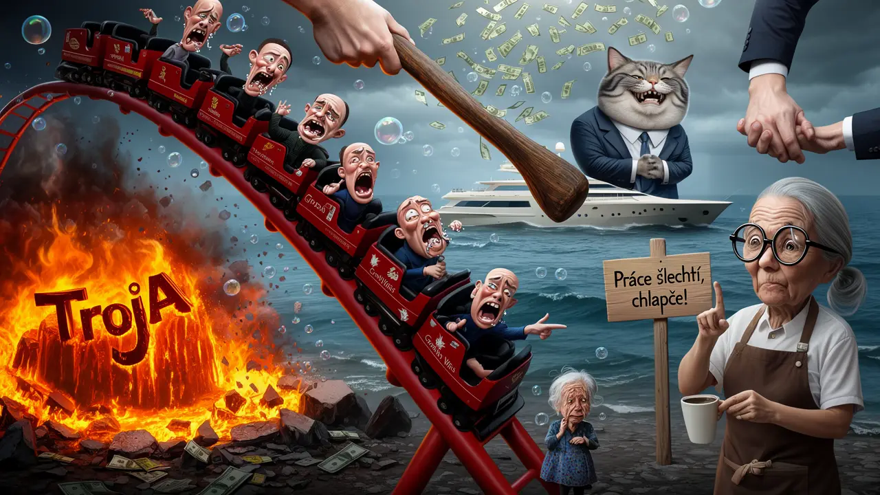 Cover art: Gravitace nikdy nespí (Aneb říkal jsem to)