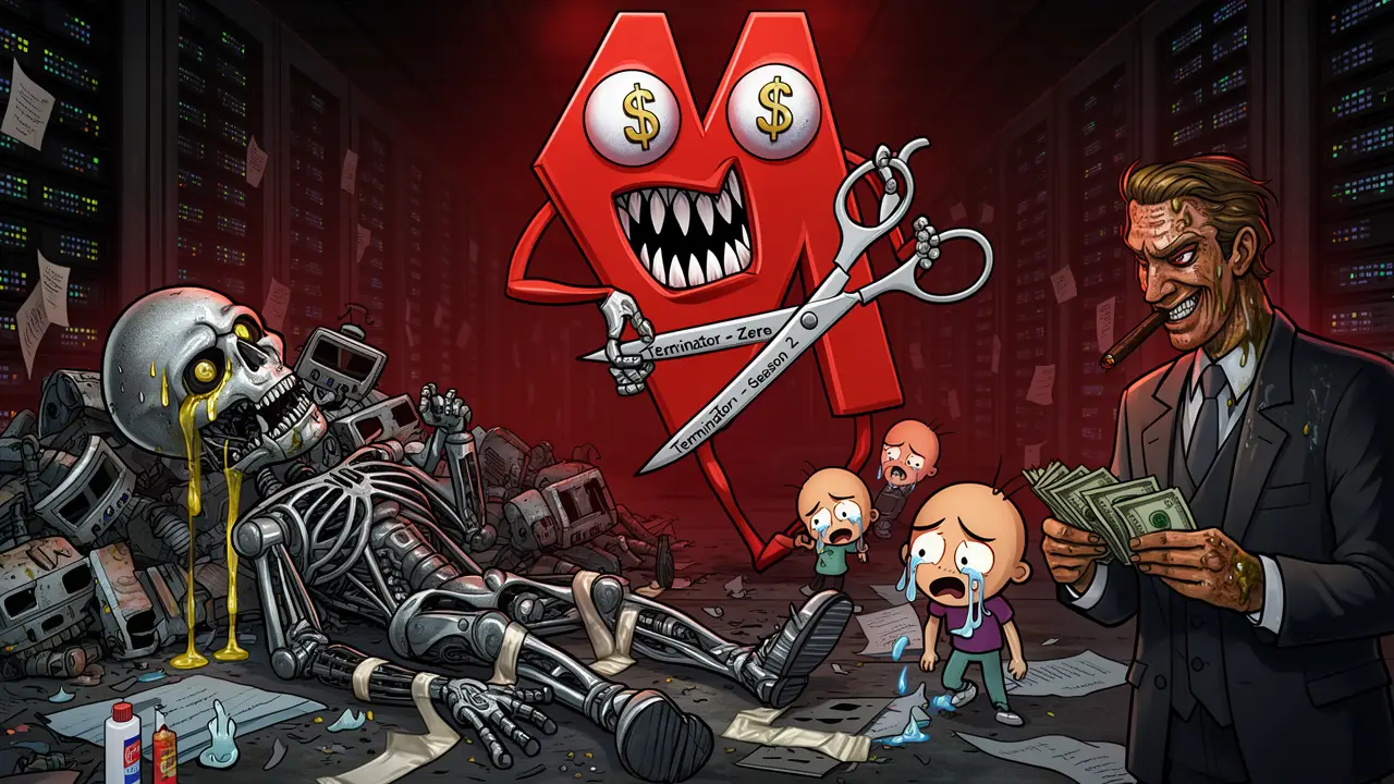 Cover art: Robotí apokalypsa, kterou zrušil červený algoritmus