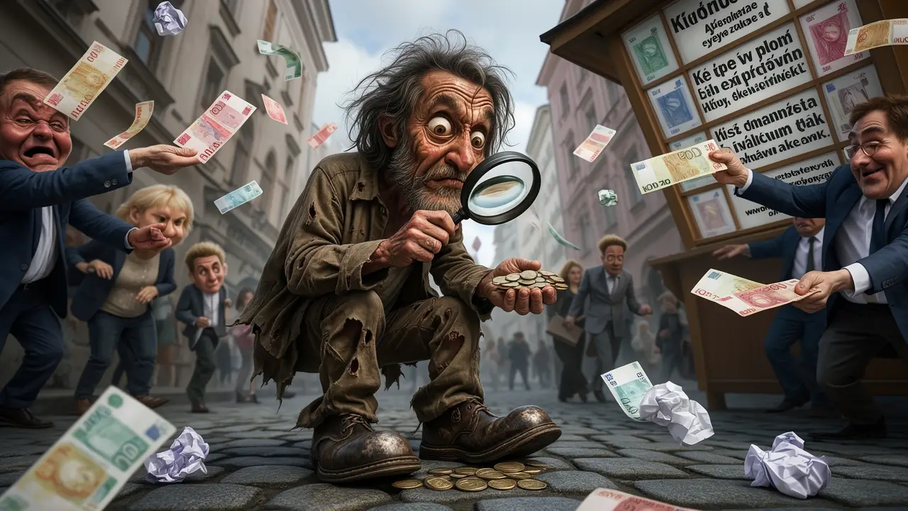 Cover art: Poklad v peněžence, kterým platíš za rohlíky v sámošce