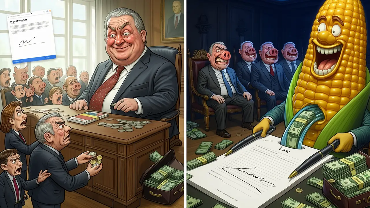 Cover art: Skandál o sedmi miliardách, které zachránil pan tajemník