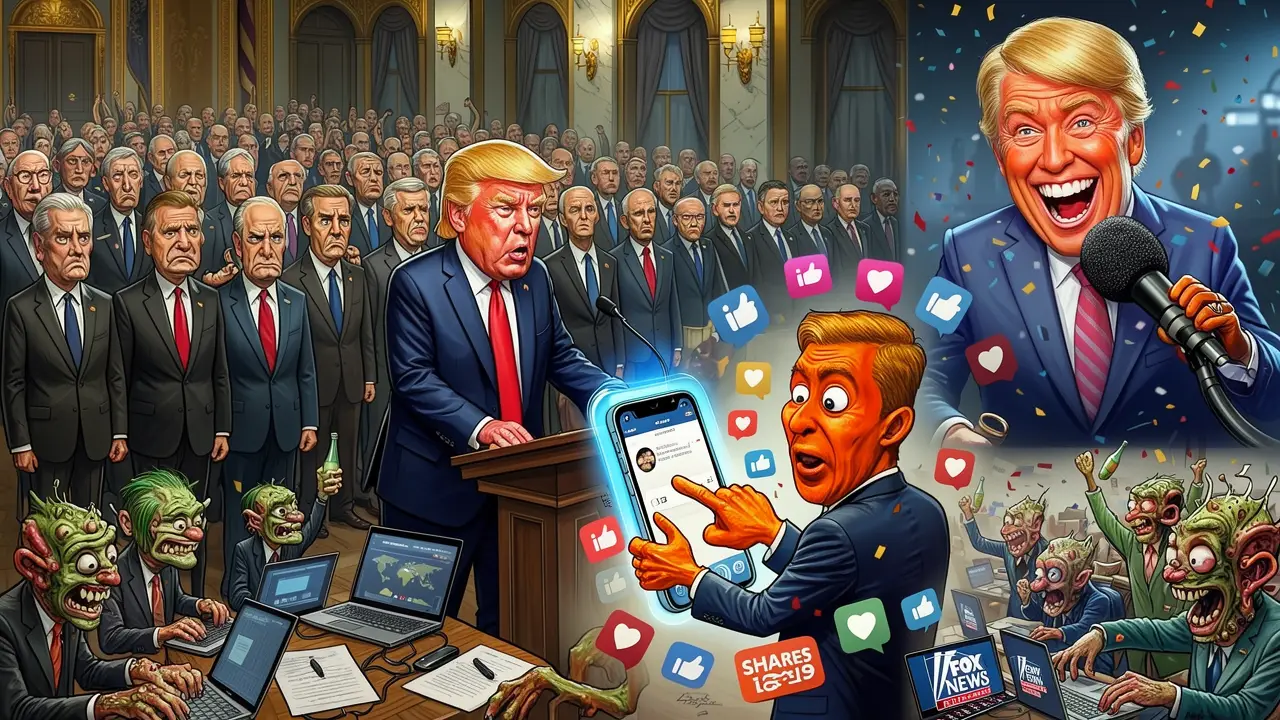 Cover art: Český hlas v Mnichově, který nadchnul Trumpova syna