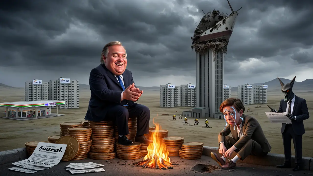 Cover art: Český beton v mongolské stepi za miliardy